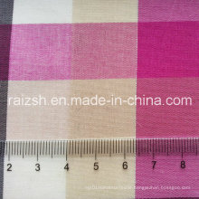 Stretch Cotton Yarn-Dyed Plaid Shirt T/C Fabric Can Be Customized